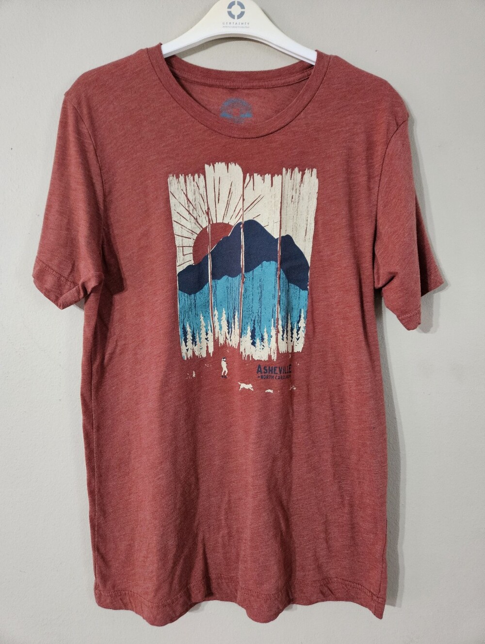 Asheville Mountain Tshirt Medium